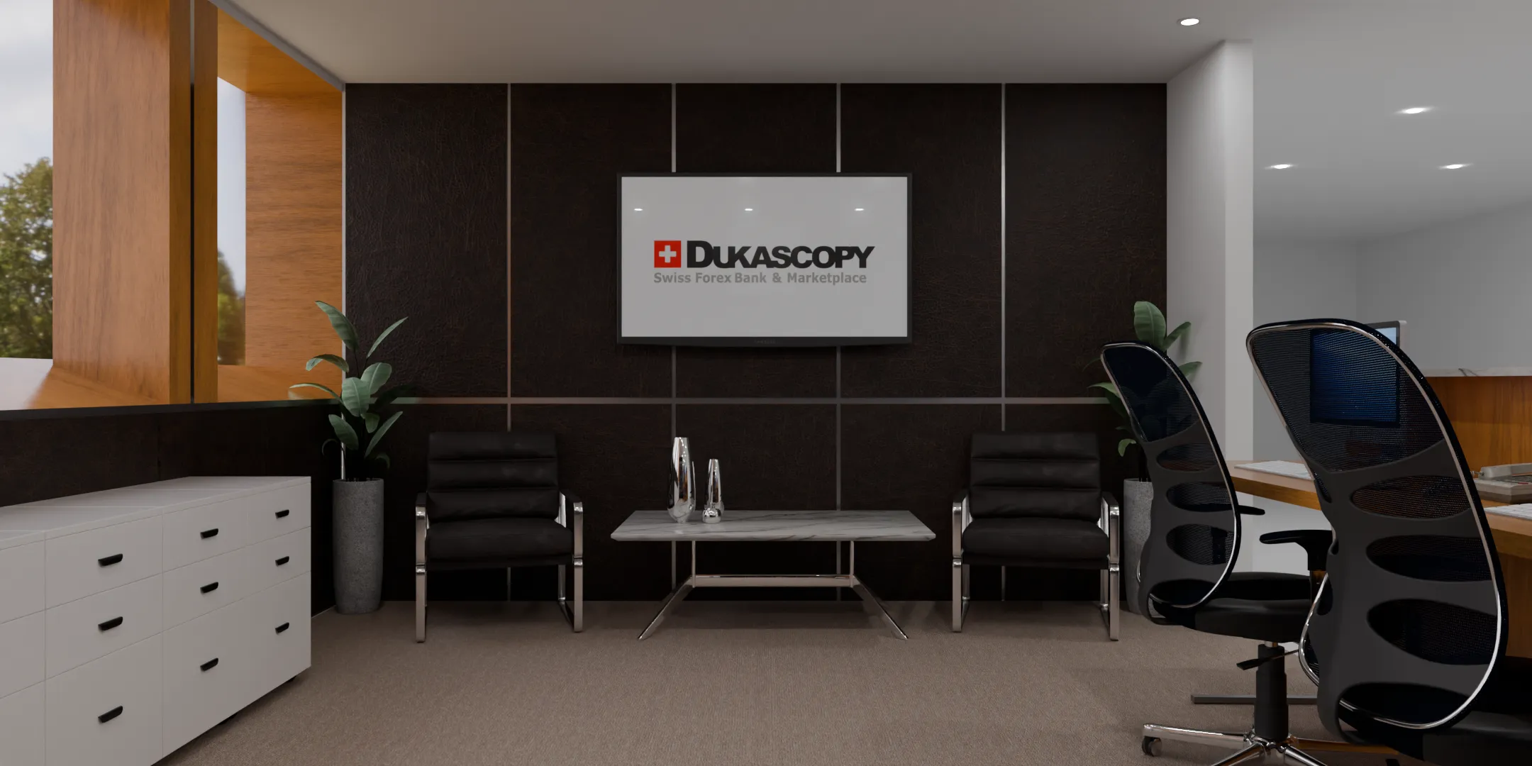 Dukascopy Bank Reception