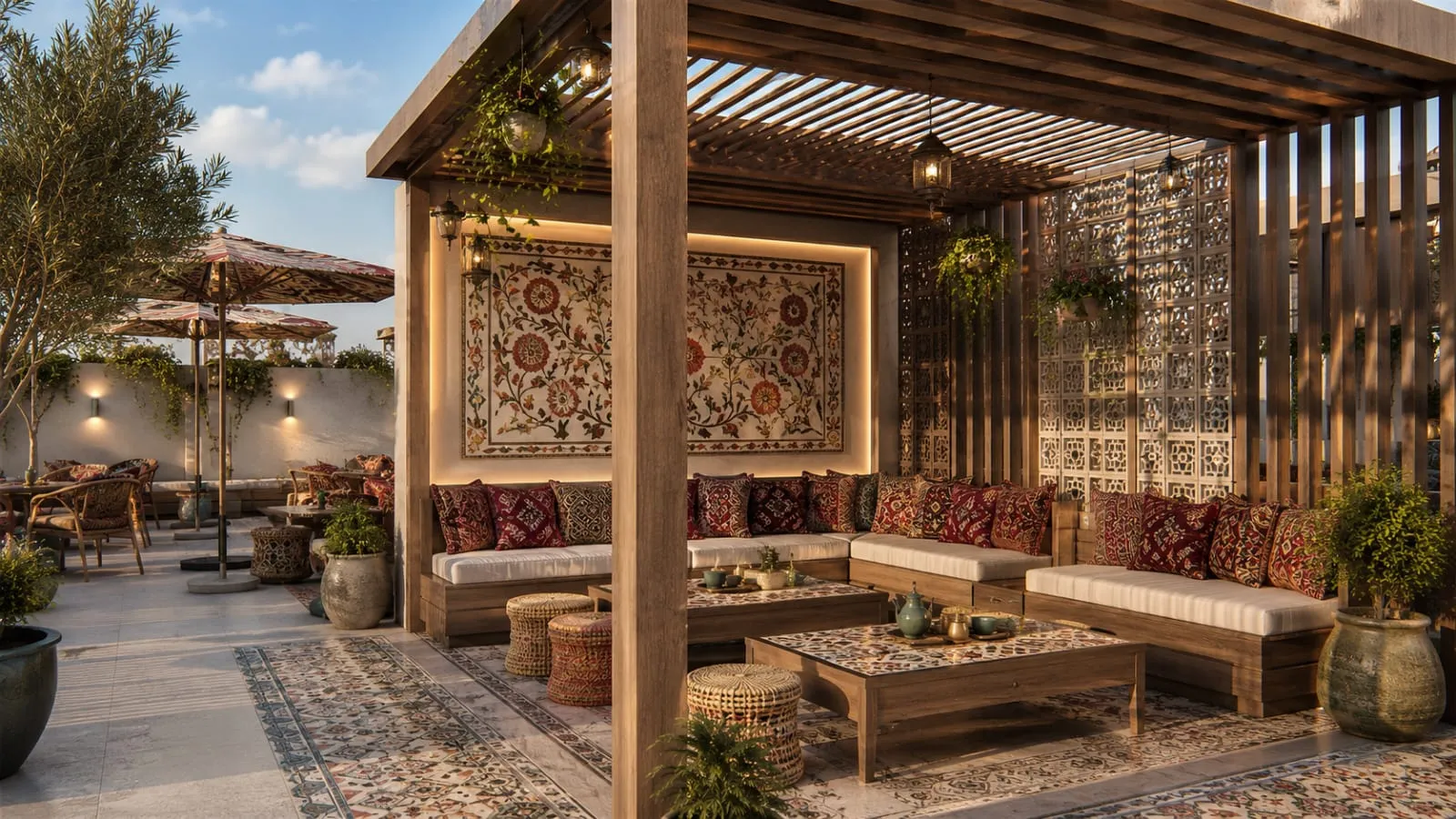 Majlis Terrace — Outdoor Lounge